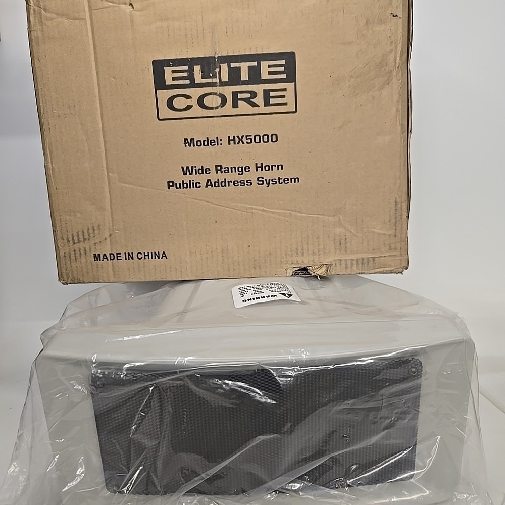 New Elite Core HX5000 Wide‎ Range Audio Horn Public Address System PA Speaker